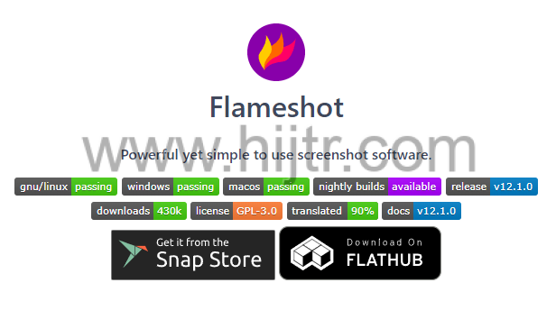 Flameshot：一款强大的截图软件