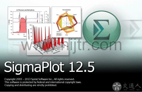 科学绘图软件 Sigmaplot V12.5（共享版）